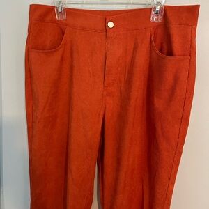 Yolai orange pants